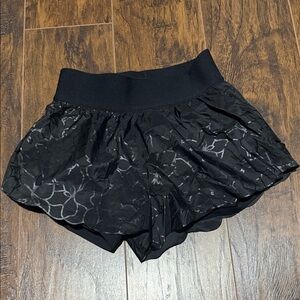 Lululemon Athletica Fable Forest Black Shorts ***RARE***